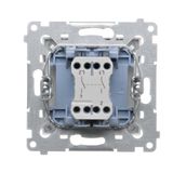 Single surface mounted box, white