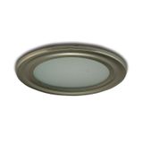 PANLUX Luminaire NPV-G420/NB 20W G4 12V halogen ceiling fixed IP20 brushed stainless steel