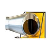 Master Air outlet adapter to 2 holes, 2x500mm