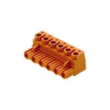 PCB plug-in connector, female plug, 7.62 mm, Number of poles: 2, 180°, Clamping yoke connection, Clamping range, max. : 4 mm², Box