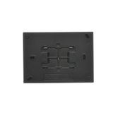 LED luminaire, 230V, (module), Simon 24, IP20, black matt, Col. temp.: 4000°K