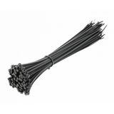 Nylon ties 3,6 x 300 mm, 100 pcs., black