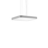 TRIONA square, 79 W, 9500 lm, 830, silver, smart+free Pendant luminair