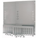 XTPPCAVC2-H700W500 2x Auxilliary compartment (cable area), HxW=700x500mm