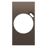 L.NOW - GER SOCKET + USB COVER 2M BRONZE