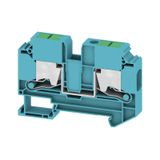 Feed-through terminal block, SNAP IN, blue, 10 mm², 57 A, 1000 V, Numb