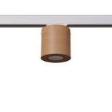 3-PHASE TRACK CEILING LAMP ORBIS NATURAL WOOD GU10 3000K 7W 510LM WHITE