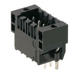 PCB plug-in connector, male header, Solder flange, THT/THR solder connection, 3.50 mm, Number of poles: 32, 180°, Solder pin length (l): 3.5 mm, tinned, black, Box