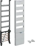 Distribution panel, universZ, 1050mm, 1-field, 5-row, with SaS 12x5mm, without QC terminals