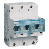 SLS switch 3-pole Cs characteristic 63A for top-hat rail mounting