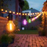 FIESTA LED FILO LUCI NERO COLOR 36V