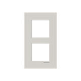 Frame 2-gang / 2+2-modules - Niessen logo - S - Dune