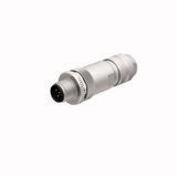 Field-Wireable Connector Male Connector M12 × 1, Straight   CMBS8151-0