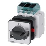 Switch disconnector 3LD3, Iu 63 A main control switch 3-pole + N