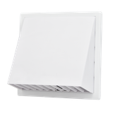 adjustable grille with hood white