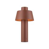 PHOTONI 45, free-standing lamp, E27, 13W, rust