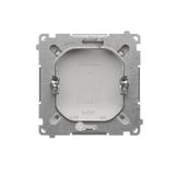Two-way switch with LED illumination without pictogram, (module), 10AX, quick connection, Bronze matt, metalic