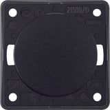 Push-button, NO contact, screw terminals, Integro - Design Flow/Pure, 