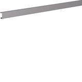 Lid made of PVC for slotted panel trunking BA6 15mm stone grey