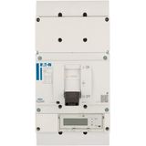 NZM4 PXR25 circuit breaker - integrated energy measurement class 1, 1600A, 3p, Screw terminal