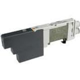 SQ2*3*, 2000 Series, 5 Port Solenoid Valve, Plug-in Type