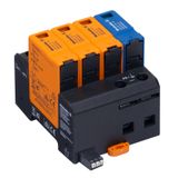 Surge voltage arrester, Low voltage, Surge protection, with remote contact, TN-C, TN-S, TT, IT with N, IT without N