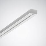 Surface-mounted luminaire Solvan Flow D Raster Silver ETDD 28W 4000lm Wide reduced glare UGR19 (W19) IK03 3 SDCM