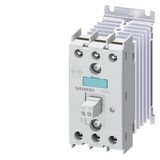 Solid-state contactor 3RF2, 3-ph. AC51 10 A 48-600 V/110 V AC 2-phase controlled