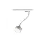 PIXIE on goose neck for 3-circuit tracks white 230V LED GX53 7W