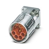 SH-8EPD68AY000S - Device connector front mounting with knurled nut