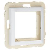 UNIV COVER RING/ADAPT F/45X45 MOD WHITE