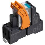 CUBESERIES, Number of contacts: 2,  CO contact AgNi, Rated control voltage: 24 V DC +10 % / -20 %, Continuous current: 12 A, Screw connection, Test button available: No
