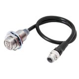 Proximity sensor, inductive, full metal stainless steel 303 M18, shiel E2EW0251F