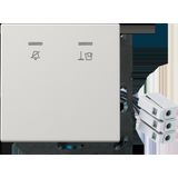 Hotel centre plate 230 V, corridor unit LSCUKO5M230LG