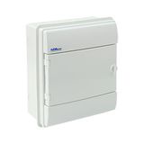 Hermetic switchboard RHp-8/B (white door)