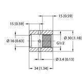 Accessories Cylindrical Welding Sleeve with Control Bore   NCLS-WA1
