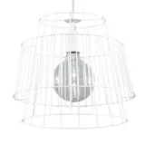 HANGING LAMP GATE WHITE E27 1X60W IP20