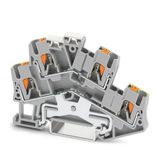 PTTBS 2,5-PE/L-R-CLM - Protective conductor double-level terminal block