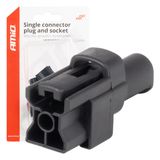 Connector plug and socket set 1 PIN 2.2mm AMIO-04345