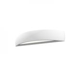 CRESCENT L wall plaster 230V LED E14 2x6W