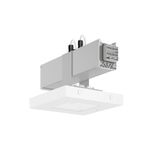 LINEDO, 6,7 W, 390 lm, 765, silver, on/off Continuous line luminaire, 