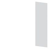 SIVACON, side panel, flat, IP40, H: 2200 mm, W: 600 mm, RAL 7035