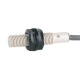Proximity sensor, plastic body, inductive, M30, shielded, 10 mm, AC, 2 E2F 7141G