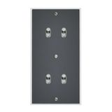 Art d'Arnould universe Memory four two-way switch or lever switch - crystal