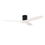 Fan Stem Evo ø1220mm Tube Black with White Blades White LED 2875 SW 3000-4000-5000K ON-OFF