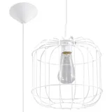 HANGING LAMP CELTA WHITE E27 1X60W IP20