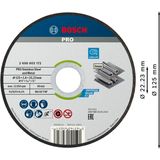 Standard for Inox straight cutting disc WA 60 T BF, 125 mm, 22,23 mm, 1,6 mm