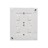 Socket with USB charger, C+A, (module), 2.1A, 16A, matt aluminum