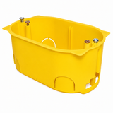 Drywall Switch Box Triple Module IP30