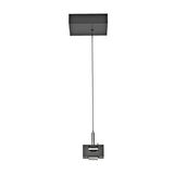 48V H-TRACK CANOPY BLACK 2PCS PENDANTKIT
